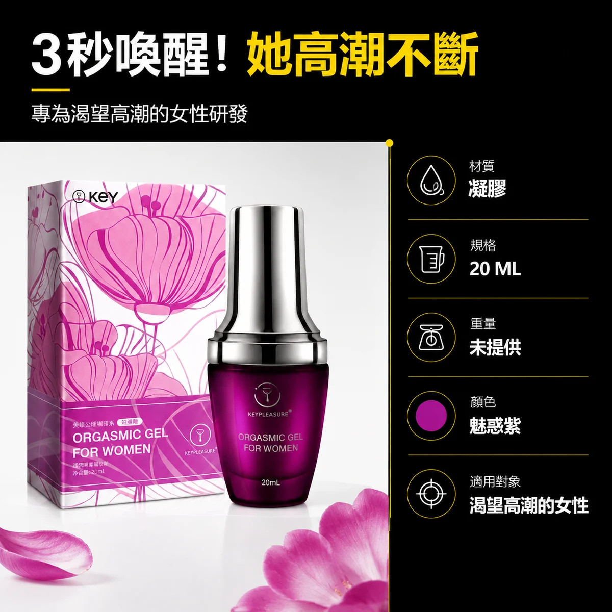揭秘女性私處快感增強液的真相:別再被「自然反應」洗腦了,這才是持久水潤的硬核邏輯